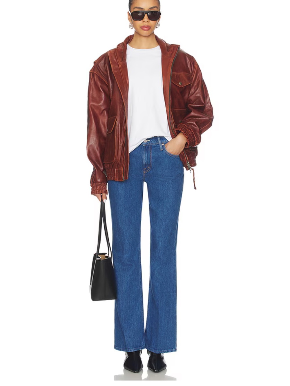MOTHER The Bookie Sneak Jeans | Size 25 | Scoot This Way Wash | Bootcut
